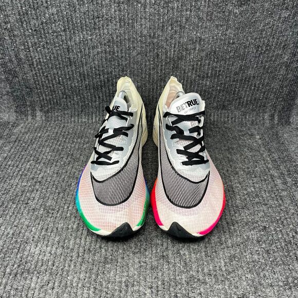 Nike ZoomX‎ Vaporfly Next% Be True Pride Marathon Running Mens Sz 9.5 AO4568-101 main image 8